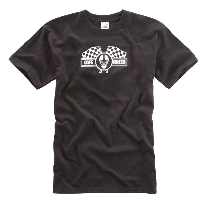 Black Cafe Racer T-shirt– Speedwear Ltd