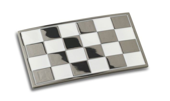 Flag shop belt buckle