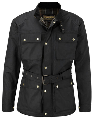 Stylish Waxed Cotton Motorcycle Jackets | Waxed Jackets for Bikers ...